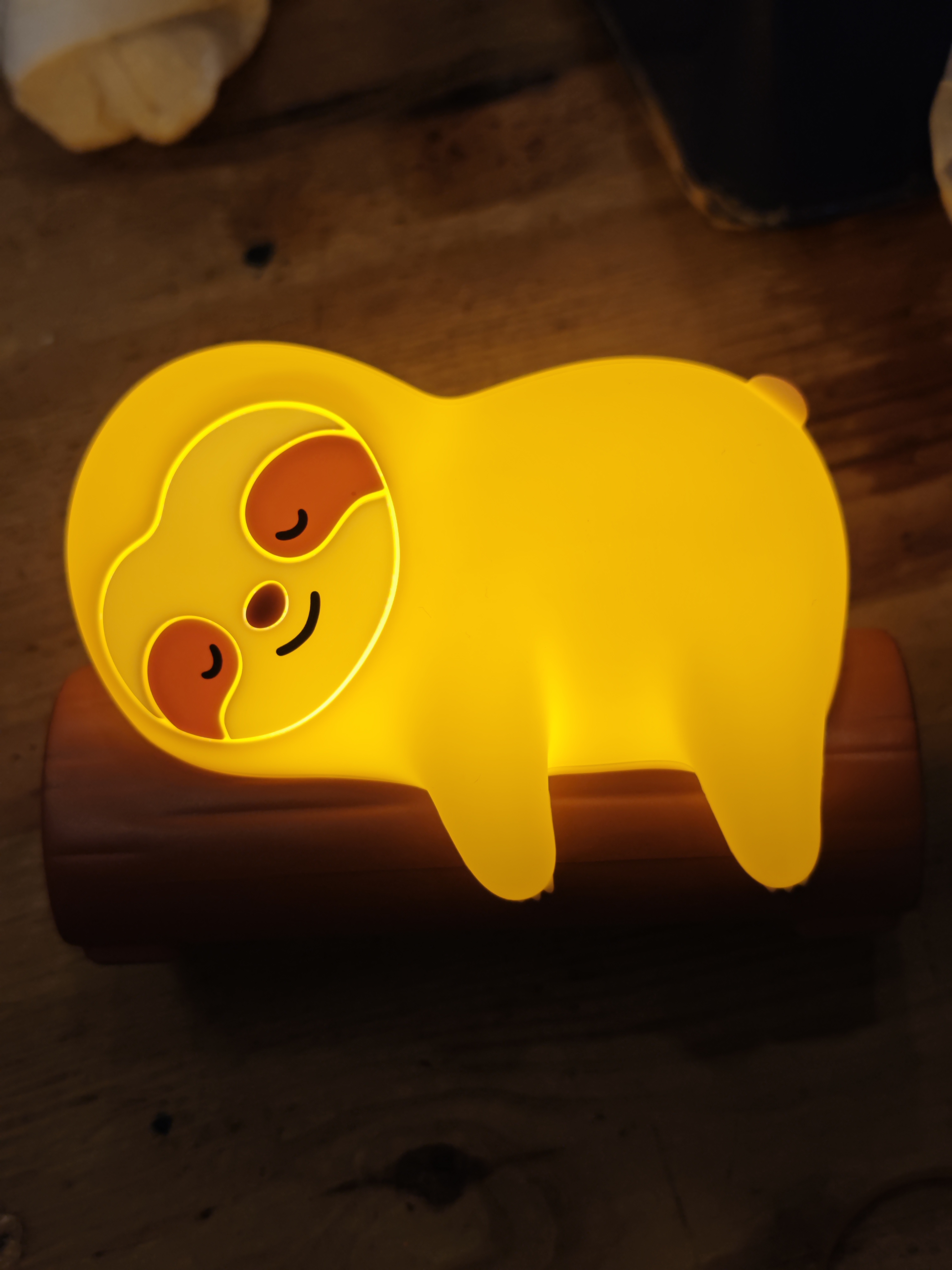 樹懶 拍拍燈
