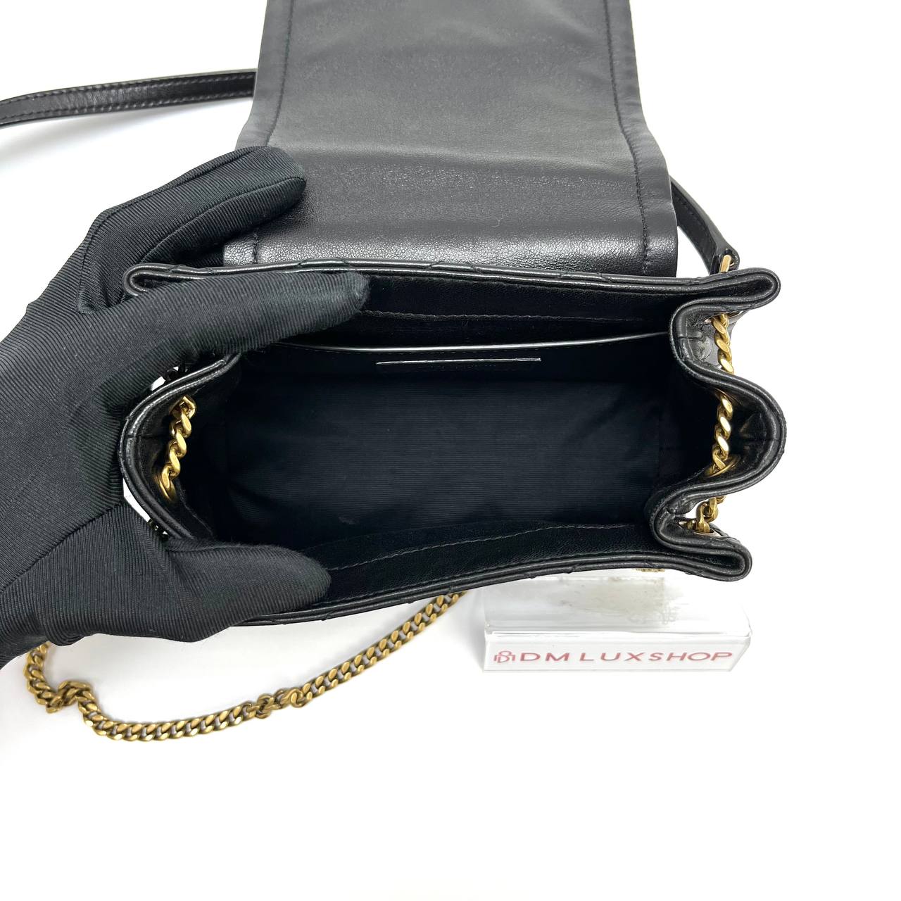 YSL Mini Nolita Crossbody GHW