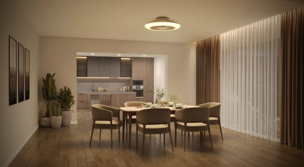 香港行貨 飛利浦Philips Amigo 吊扇燈 60+25W 可調節燈光色溫 EyeComfort舒視光技術 附隨遙控