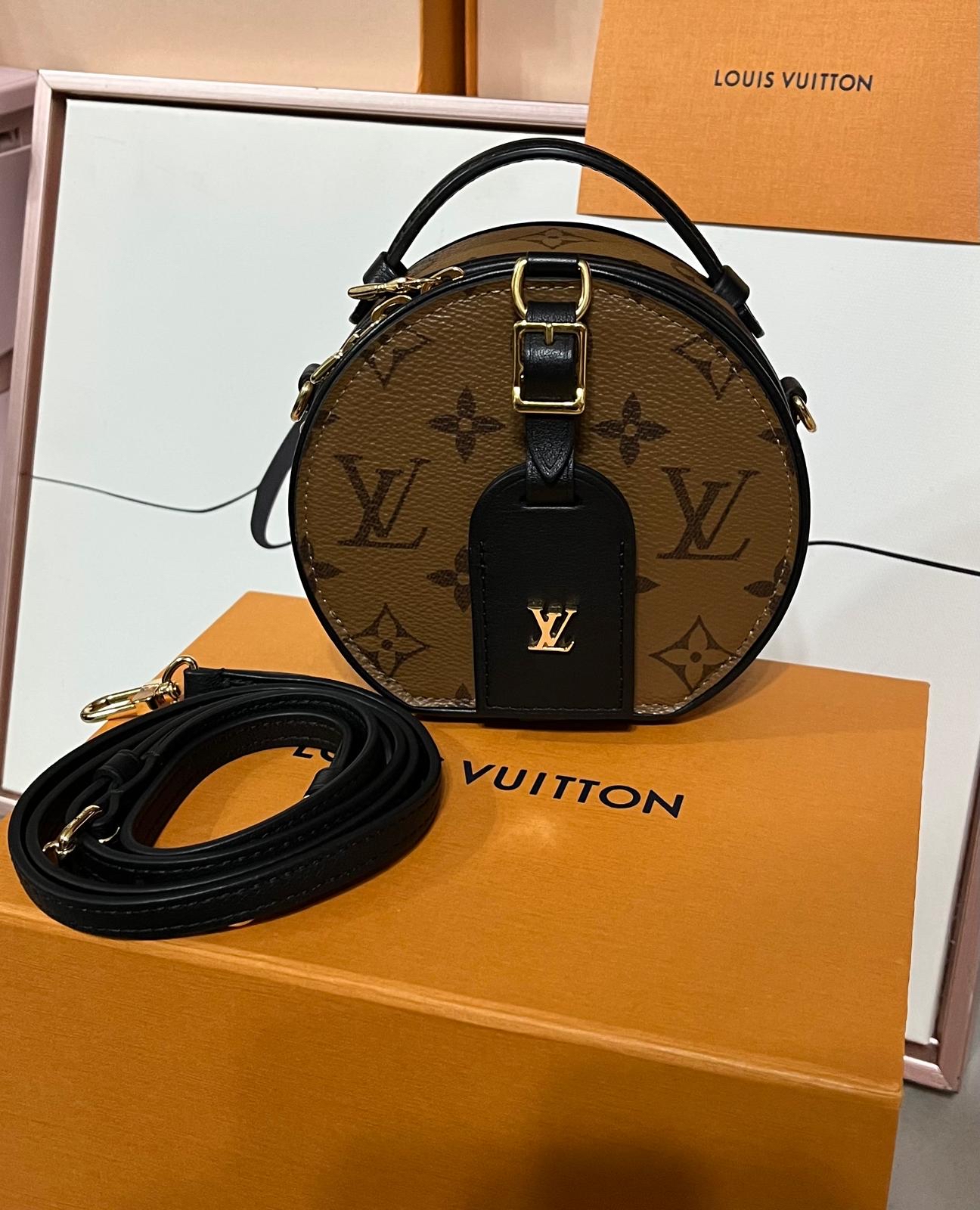 LV M83614 Mini Boite Chapeau 100%Authentic, 99%New ✅收據✅Dust bag✅Box
