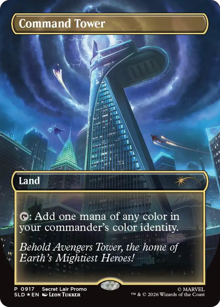 Secret Lair x Marvel: Command Tower