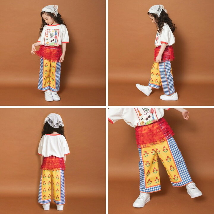 🇯🇵預訂 日本直送🇯🇵Branshes x Rii系列兩色印花寬腿長褲