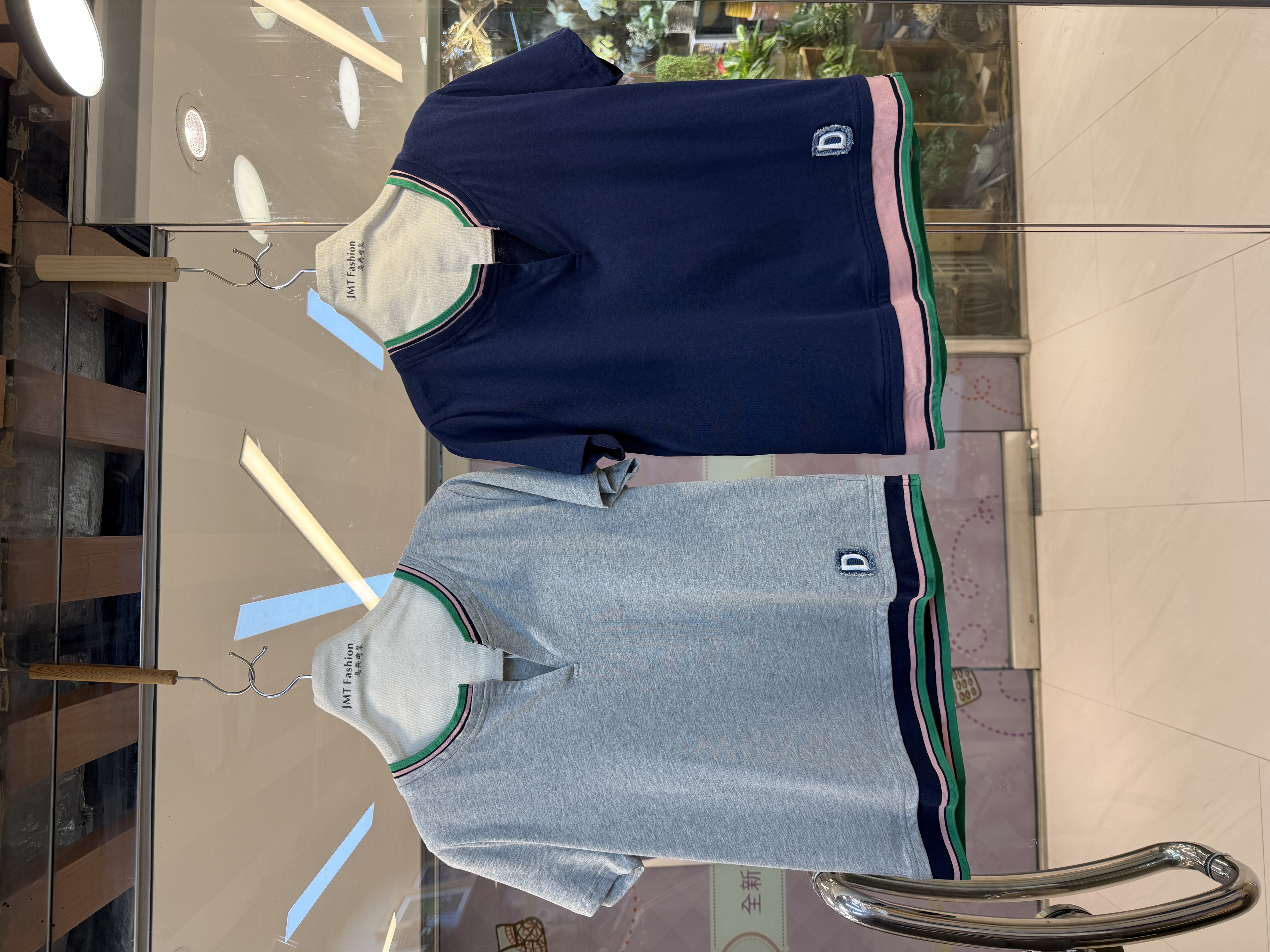 歐洲V領Tee J018 DK911303