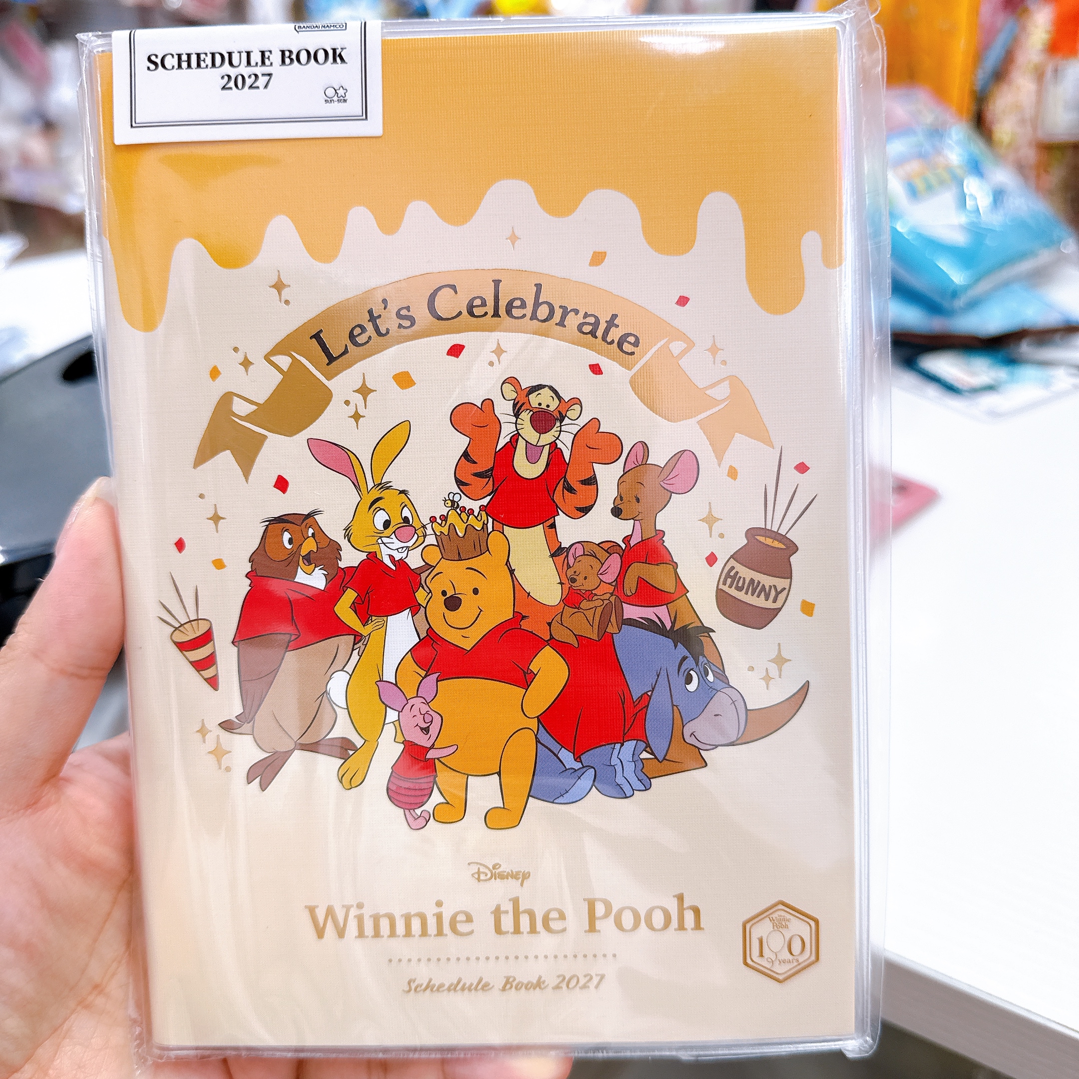 日本直送日本版小熊維尼2027年schedule book