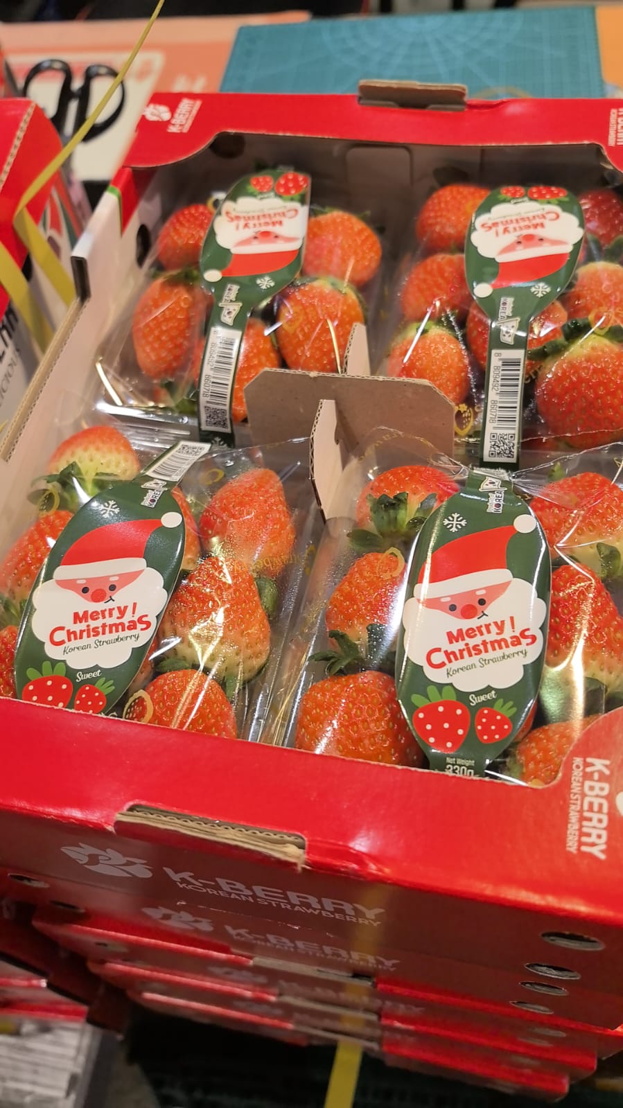 韓國莓香士多啤梨 每包