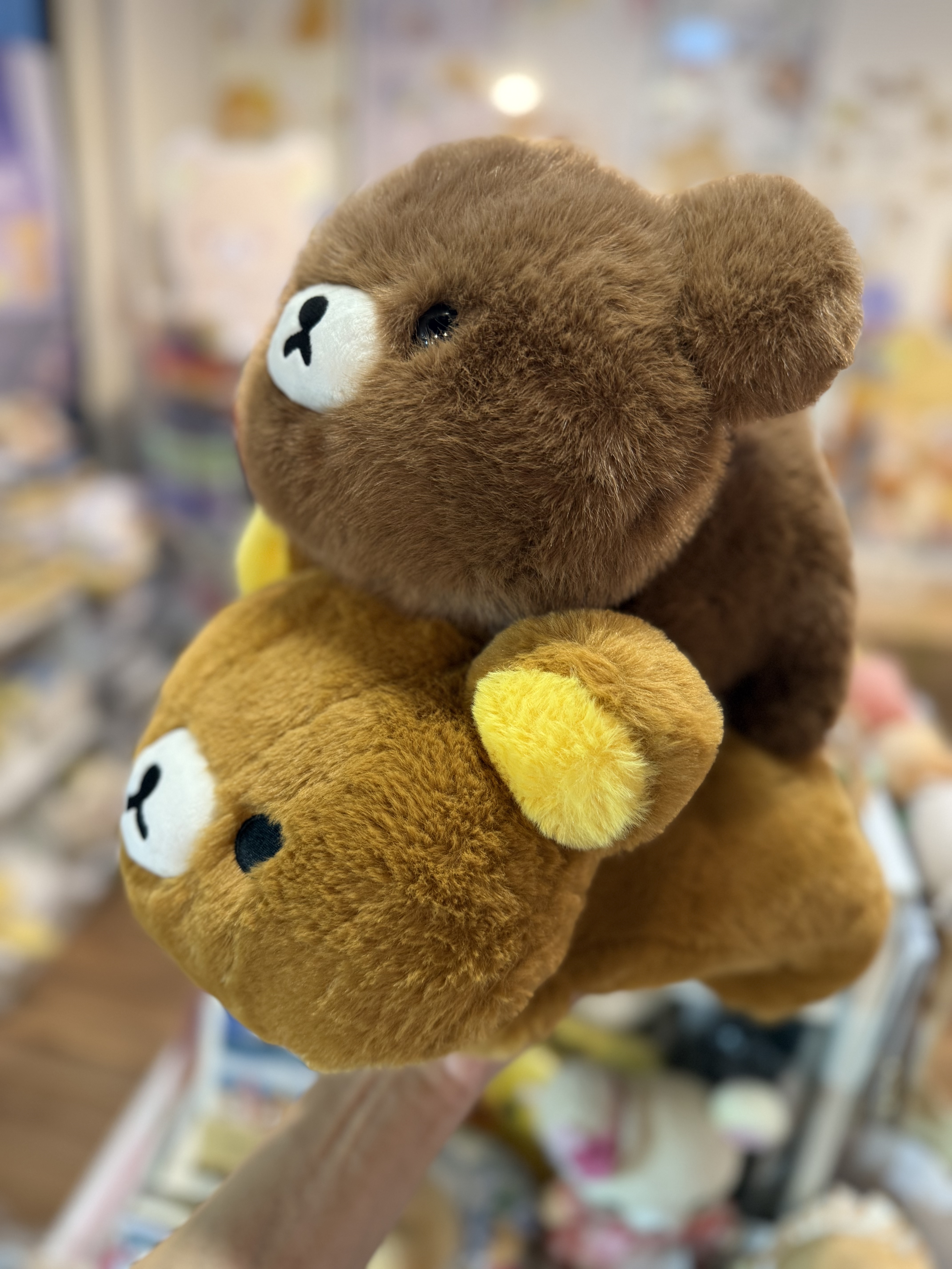 《現貨》全新小熊10週年紀念四葉草系列趴地公仔（M size)