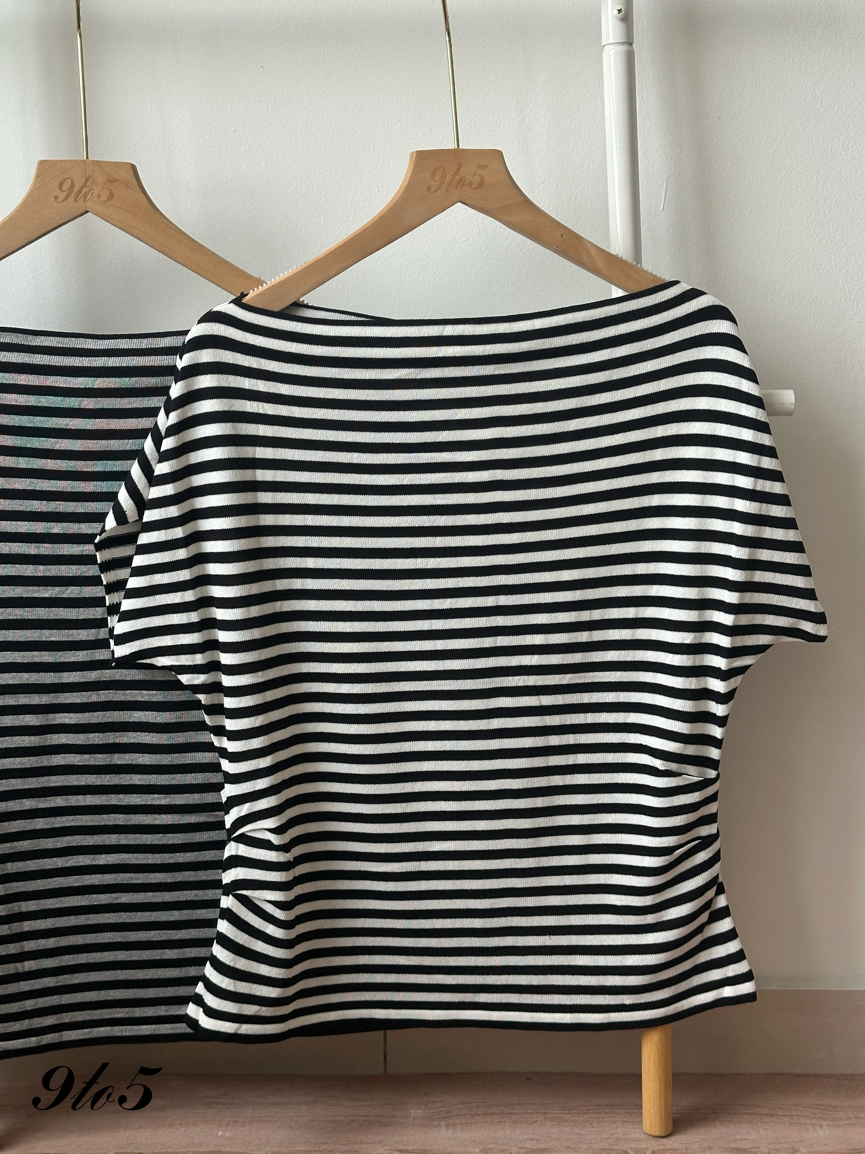 T4362 Boat Neck Knit Top - 3 Colors 