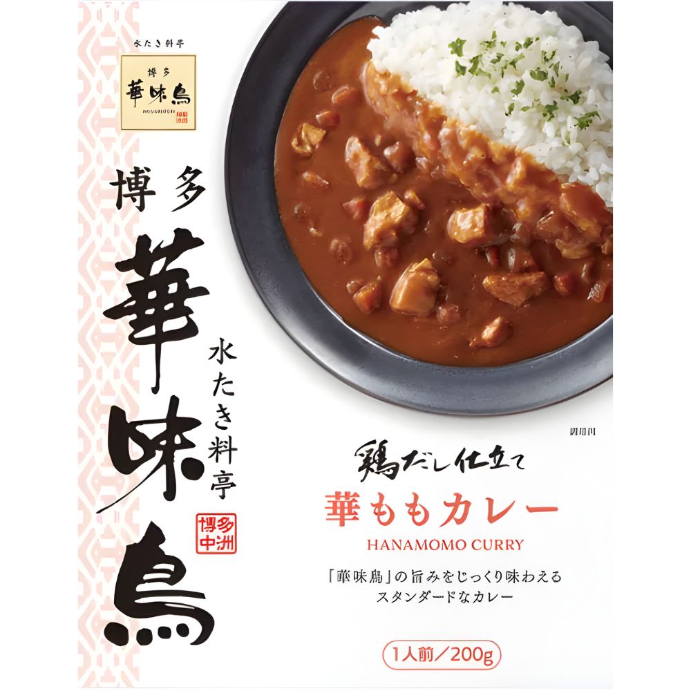 日本 博多華味鳥 花桃咖哩 200g (平行進口)(11754)