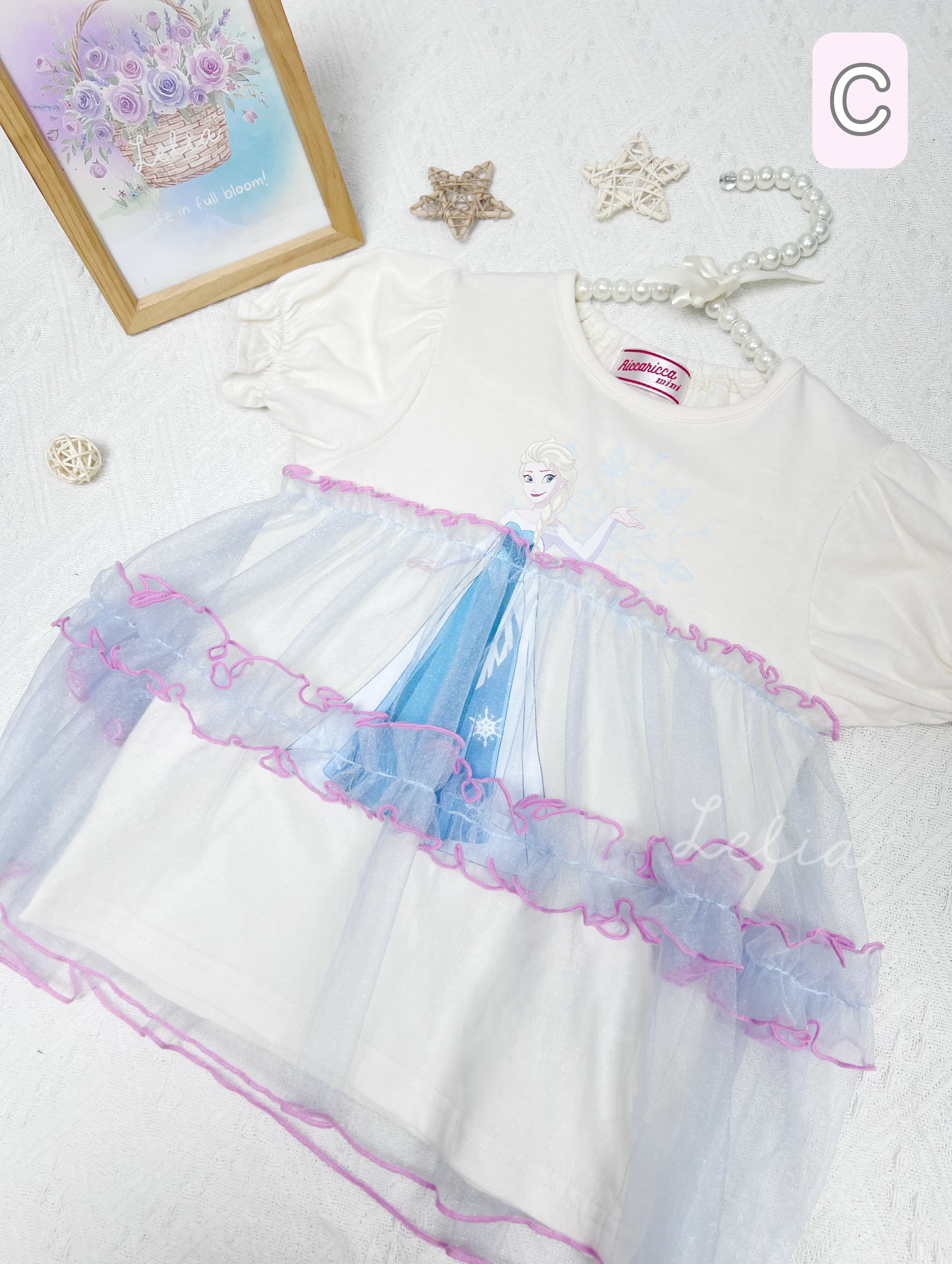 ▫️現貨▫️RiccaRicca Frozen/長髮公主衫（4款）