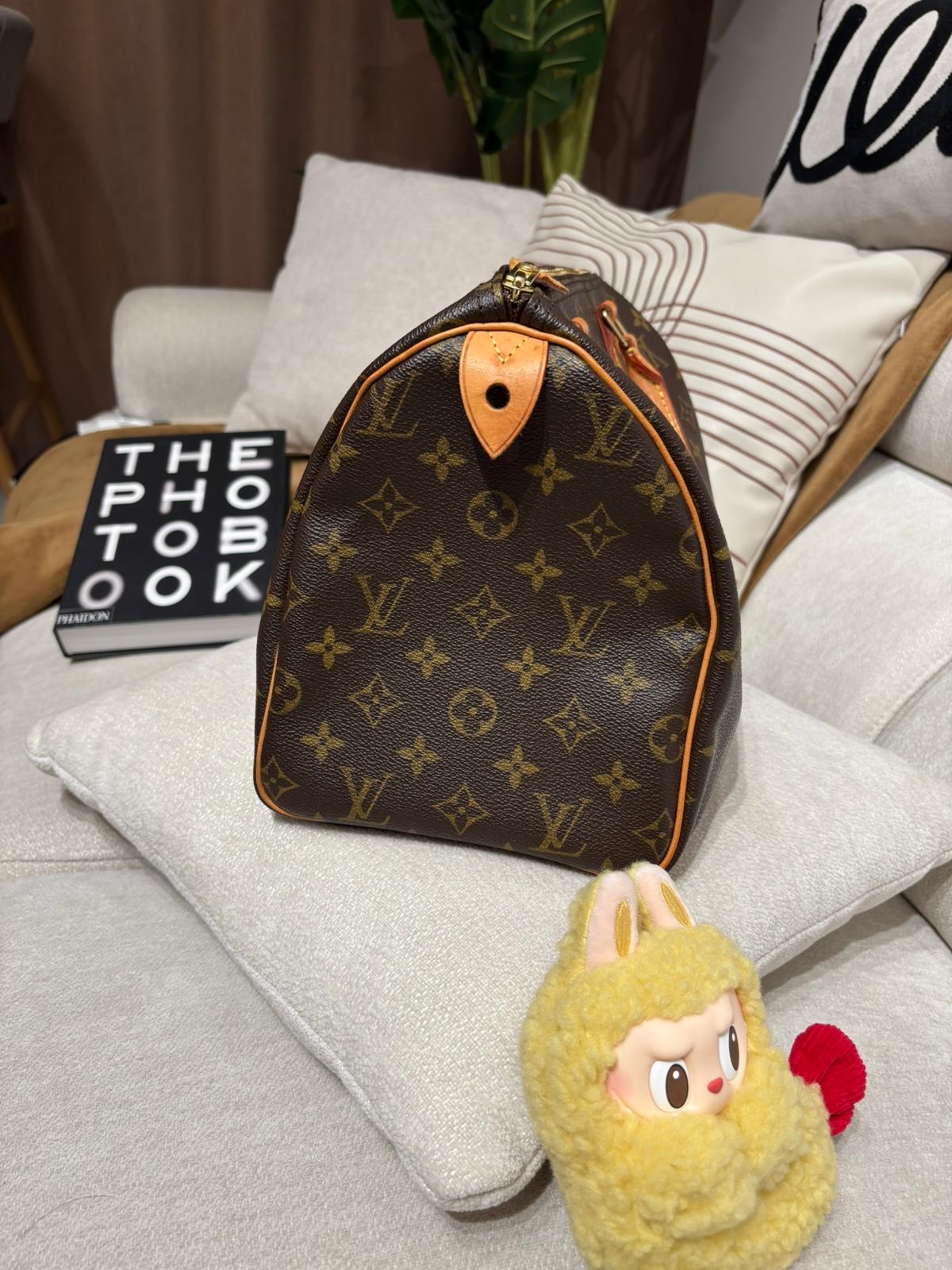 Lv speedy 30 monogram 100%Authentic,92%new✅塵袋 