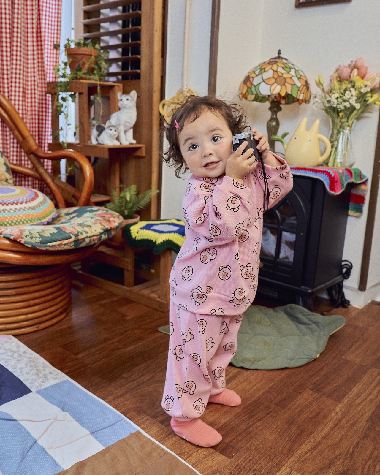 OOTT | Little Farm Waffle Anorak set