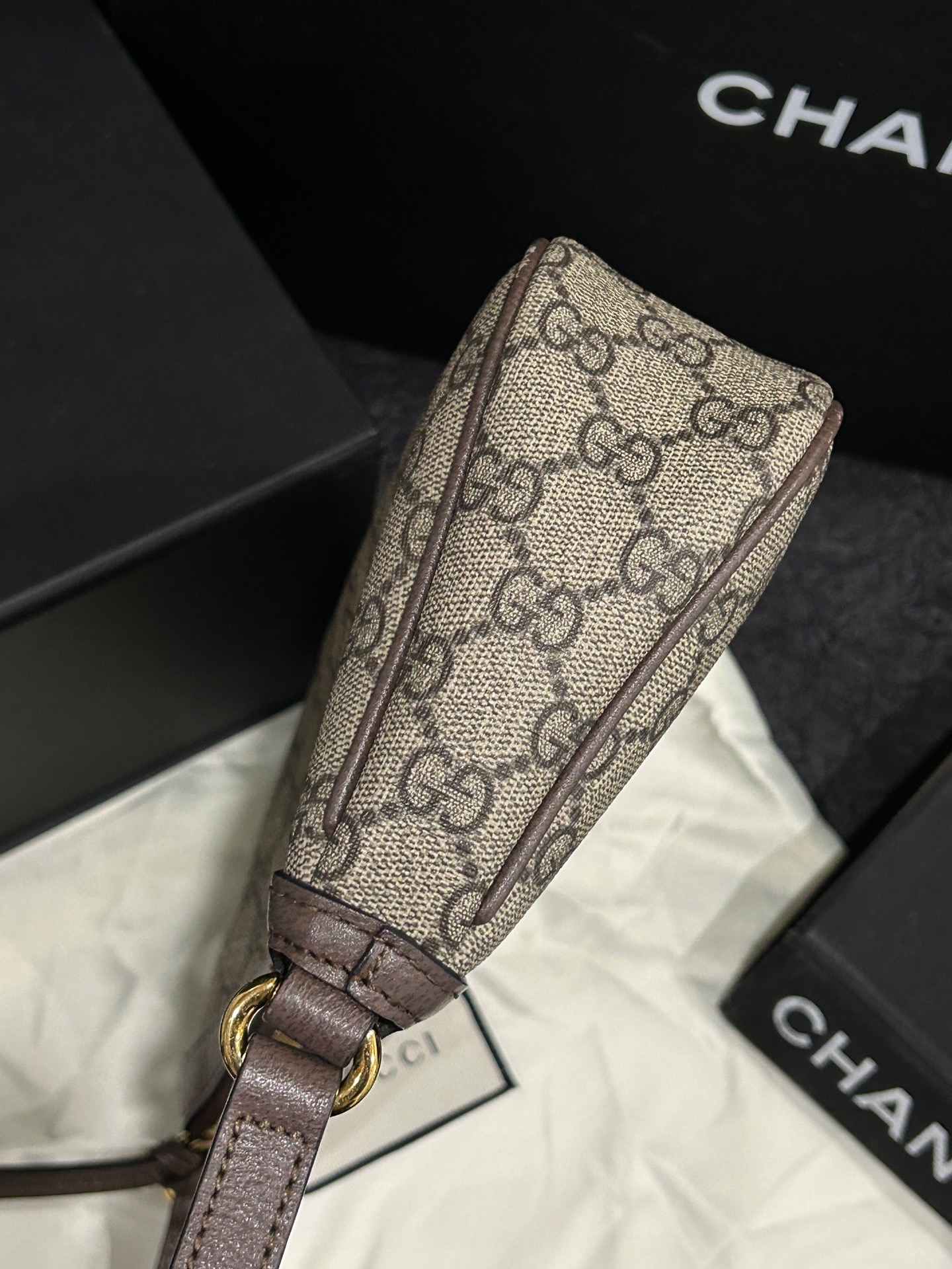 【預訂貨品】Gucci 老花Ophidia腋下包