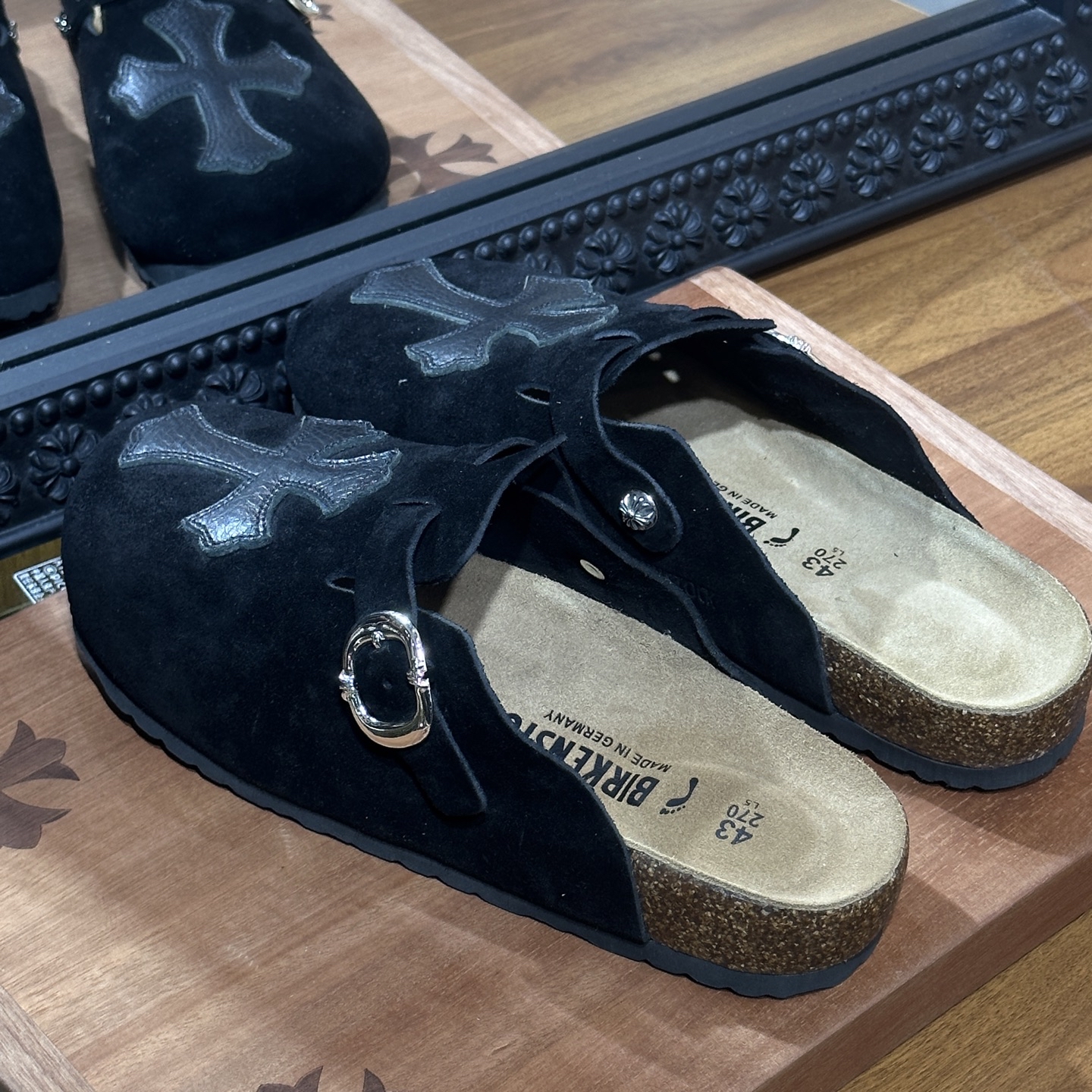 Chrome hearts x Birkenstock