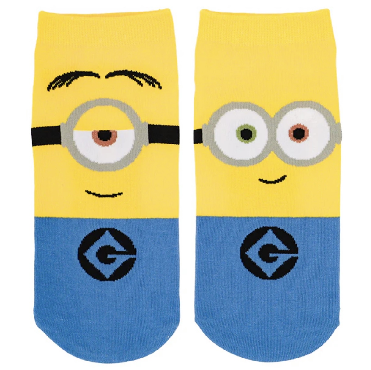 Minion Socks Set (2 pairs)