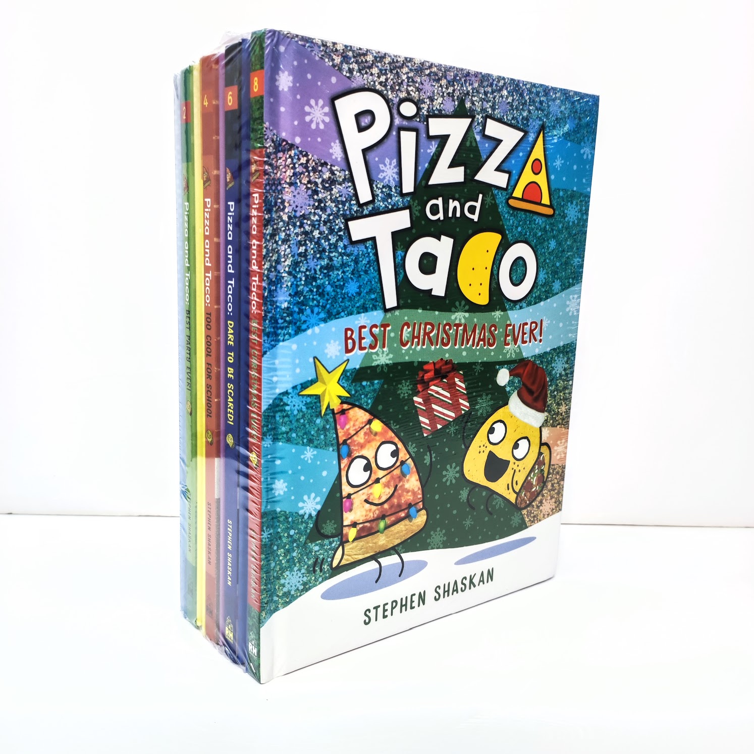 Pizza and Taco 10 books hardcover 披薩餅與玉米片  全彩漫畫系列 10本  B427	