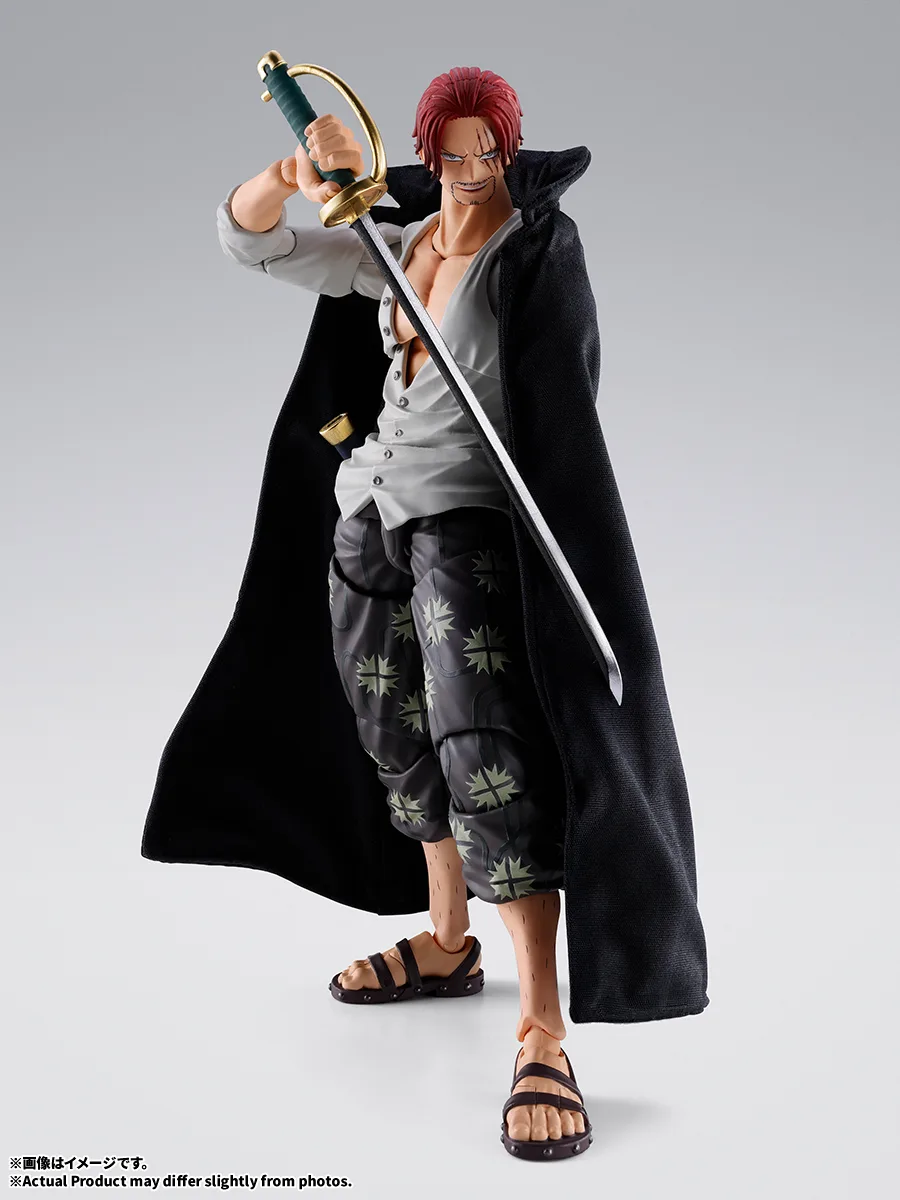(預訂訂金 $200) (總價 $415) Bandai S.H.Figuarts 海賊王 紅髮 撒古斯 -馬林福特頂上決戰- (行版) SHF One Piece Shanks 