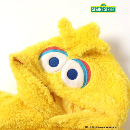 🆕【⭐訂購⭐】🇯🇵日本直送 🌀 #SesameStreet 可愛連帽造型 蓬鬆毛絨針織 連身衣 ［3款選］🌀[ELJA-0194][261121]