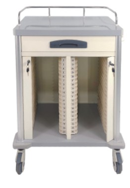 AD-03CHT40B Medical Record Trolley 病歷車 (For inquiry only 此產品需報價)