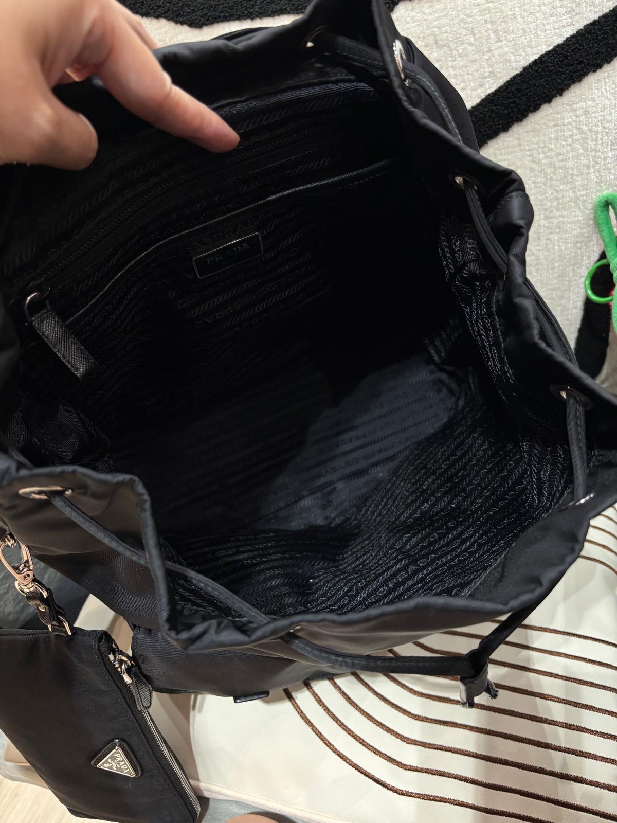 Prada Re-Nylon Backpack 100%Authentic, 95%New ✅pouch ✅Dust bag