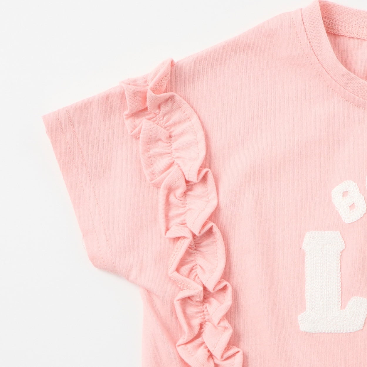 🇯🇵預訂 日本直送🇯🇵Buddy Lee 兩色標誌櫻桃刺繡荷葉邊短袖T恤