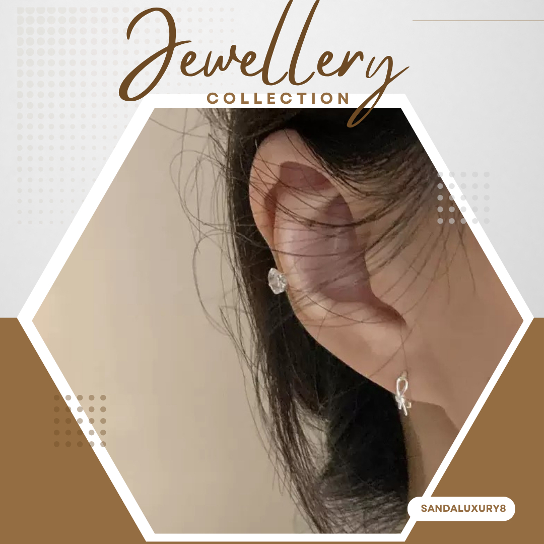 Ribbon Loop Earrings