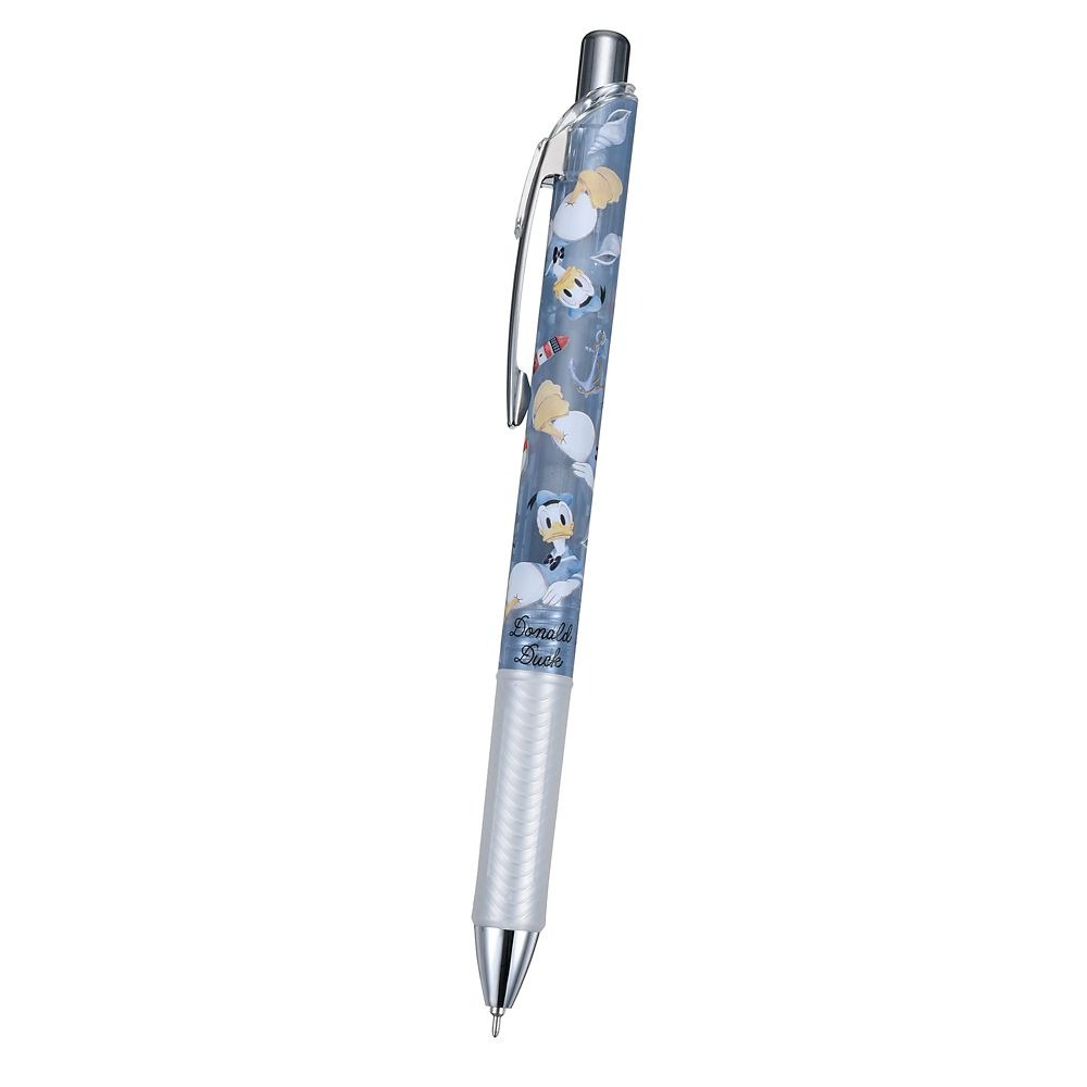 現貨｜【日本 Disney Store 限定】Donald Duck 唐老鴨 Disney 日本製 Pentel EnerGel 0.5mm 黑色 啫喱筆 209046