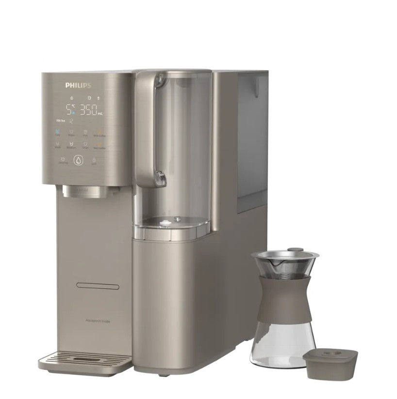 香港行貨 Philips 飛利浦 RO 純淨冷熱飲水機 ADD6951BR/90 (配備茗茶咖啡專用配件) 2年保養 