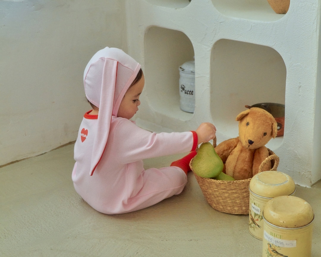 🇰🇷Oottbebe suit+bonnet