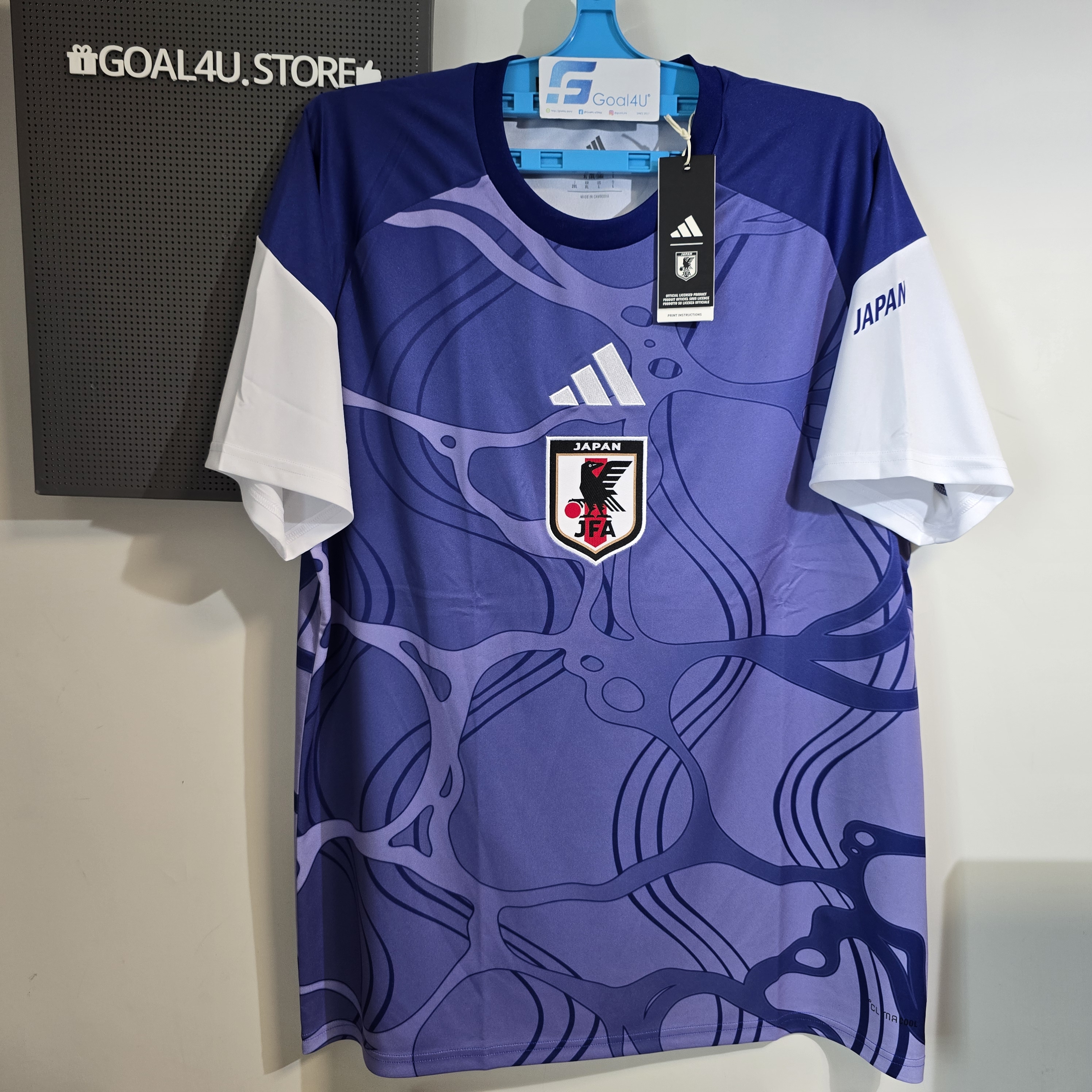 Adidas Japan 日本 2026-27 主場賽前訓練球衣 JZ9706