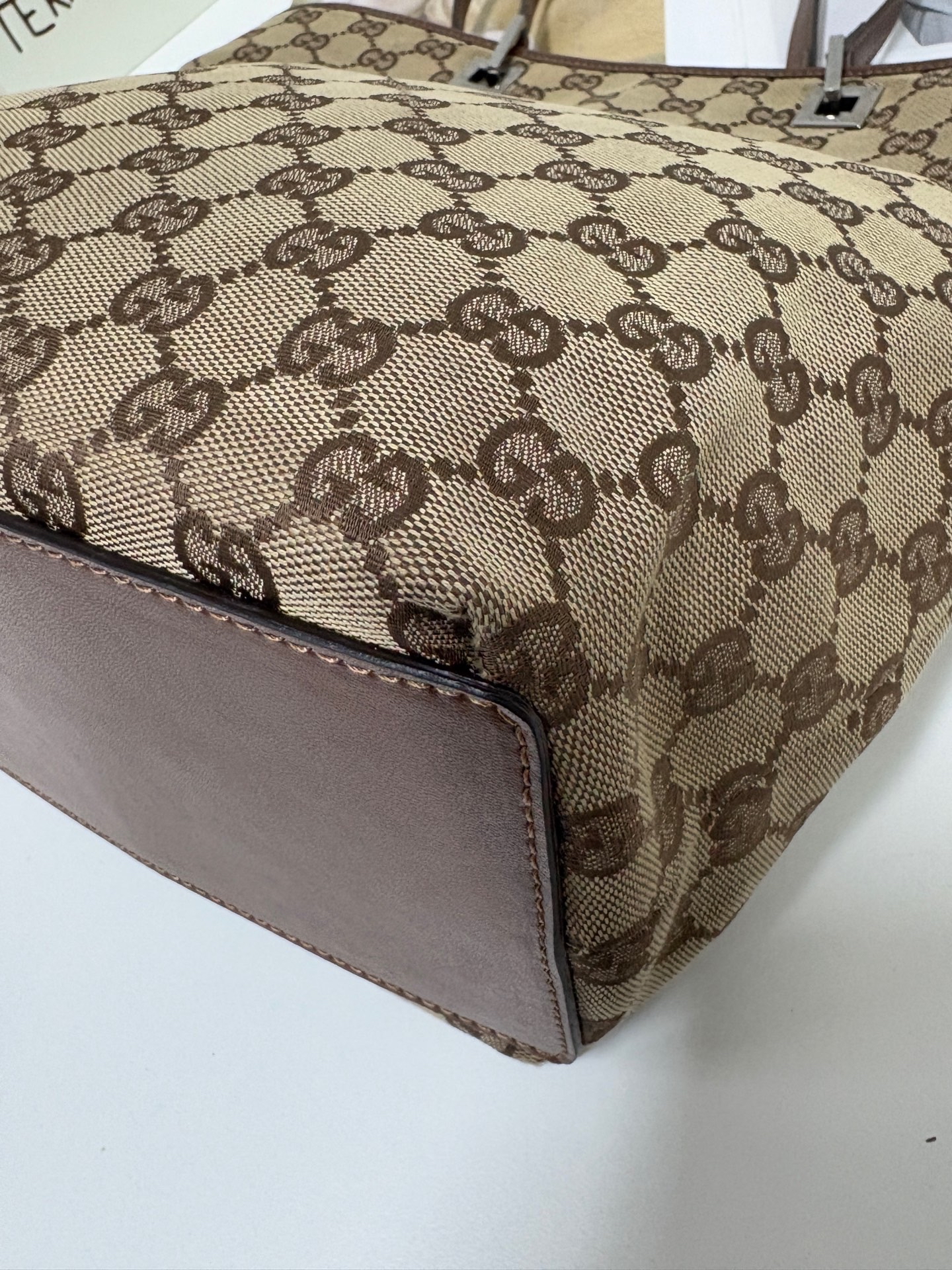 【預訂貨品】Gucci老花帆布tote bag