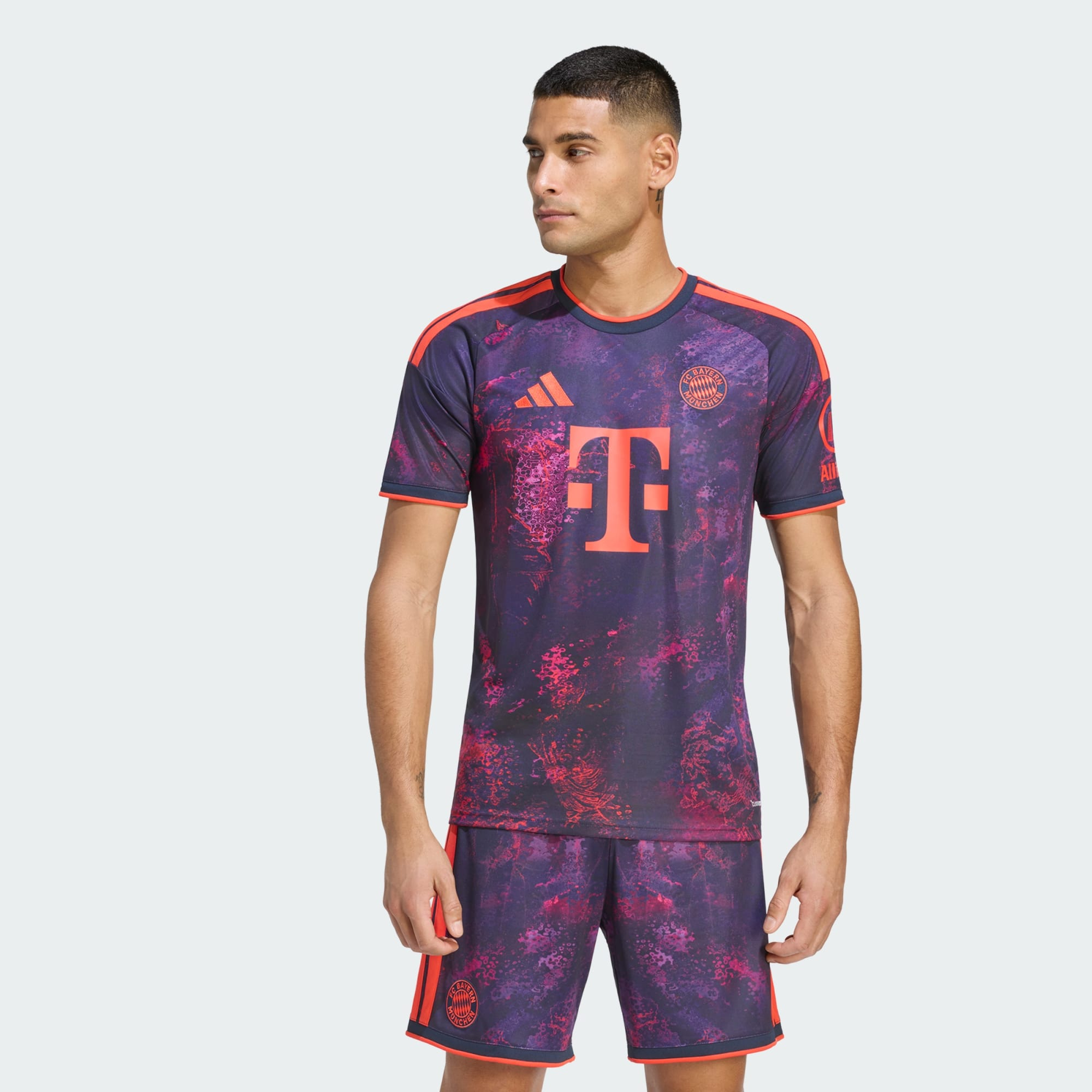Adidas Bayern Munich 拜仁慕尼黑 2026-27 三客球迷版球衣 (可加印字) KQ6515