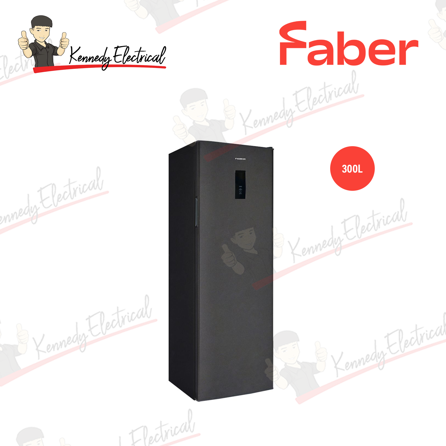 Faber 300L Upright Freezer FF 305BK