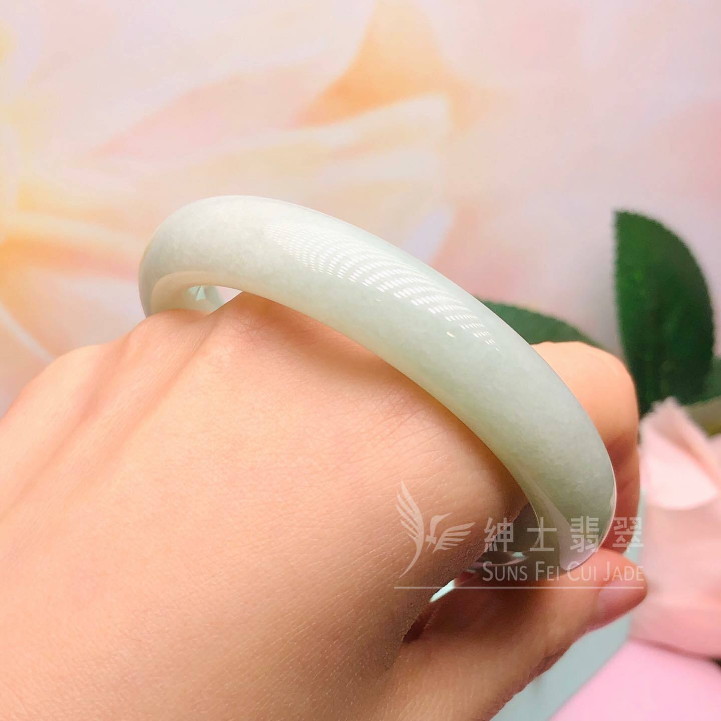 擺三橋晴水色福鐲53.7mm