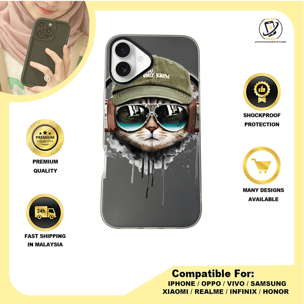 JELLY CASE PHONE FOR IPHONE - DESIGN CAT C