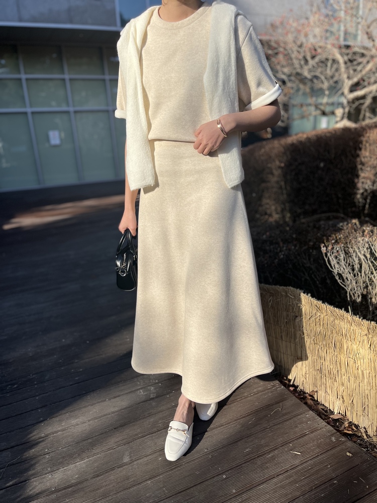 Brushed Cozy Lounge Set (Light Beige)