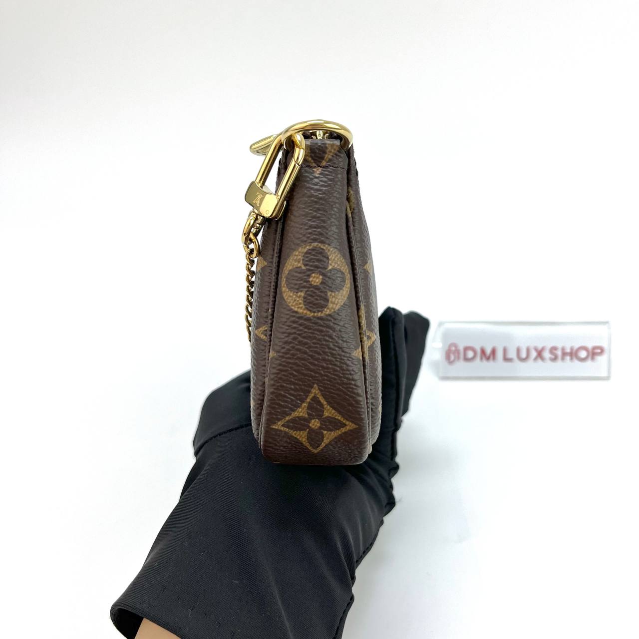 LV Monogram Mini Pochette Accessoires GHW