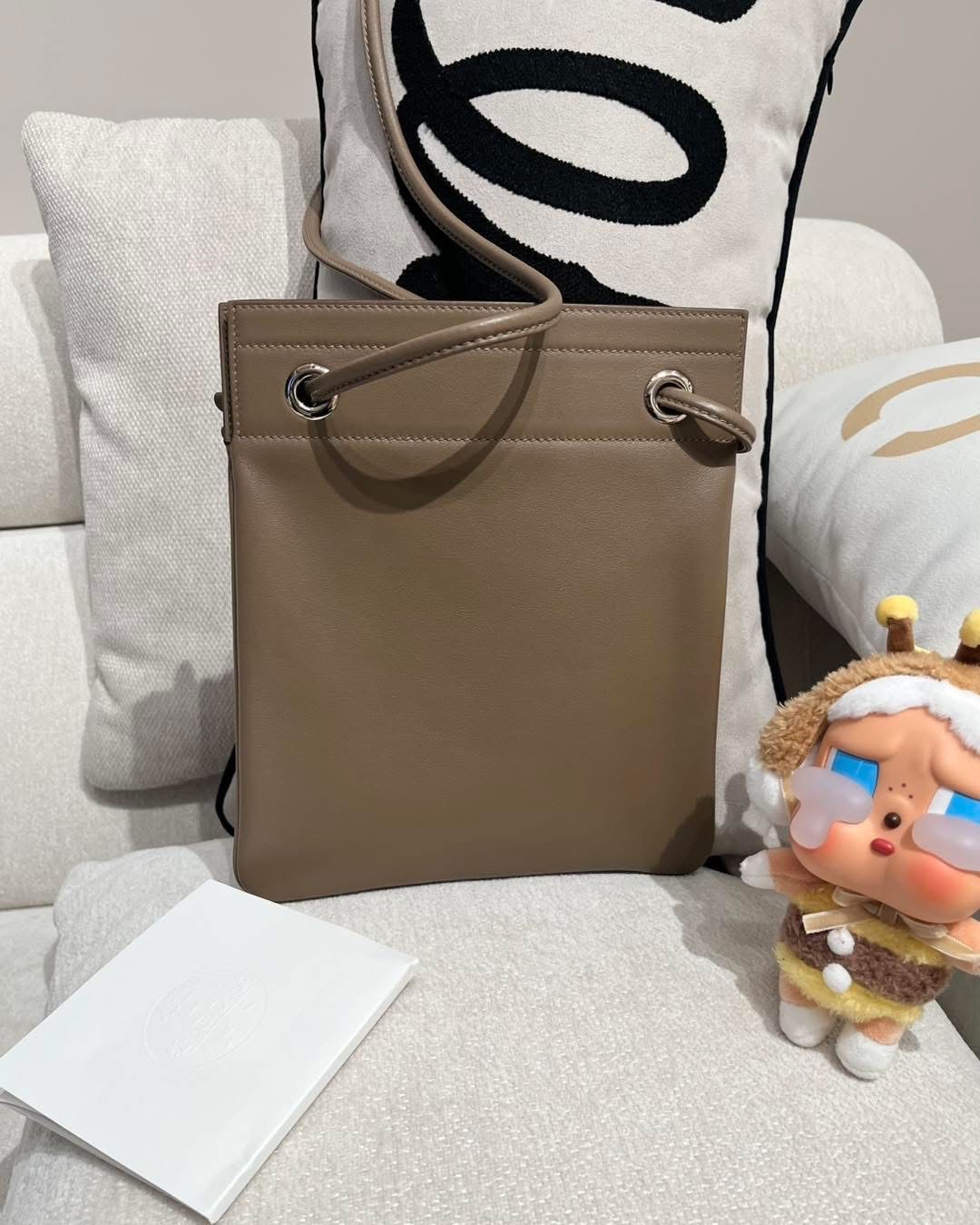 HERMES ALINE 18 STAMP C ETOUPE 100%Authentic 99%new ✅dust bag