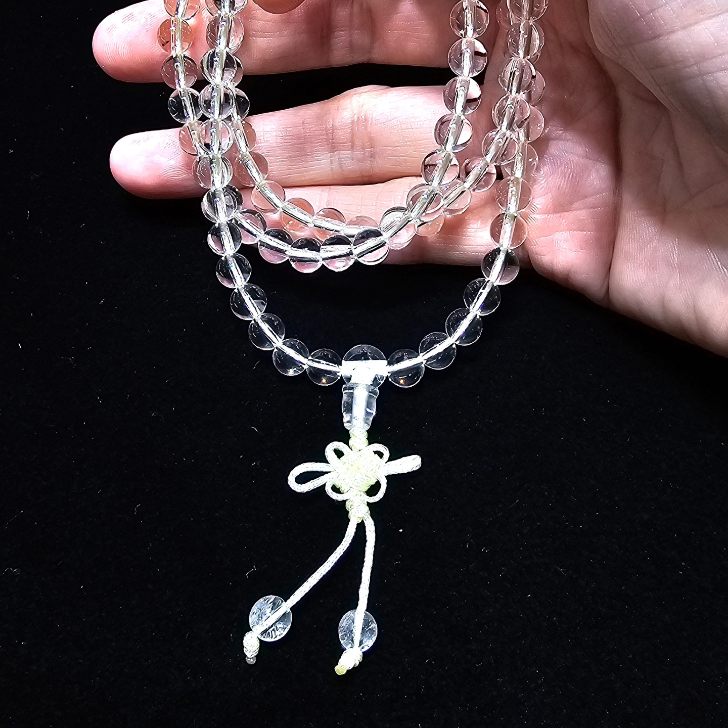 白水晶6mm 108粒念珠