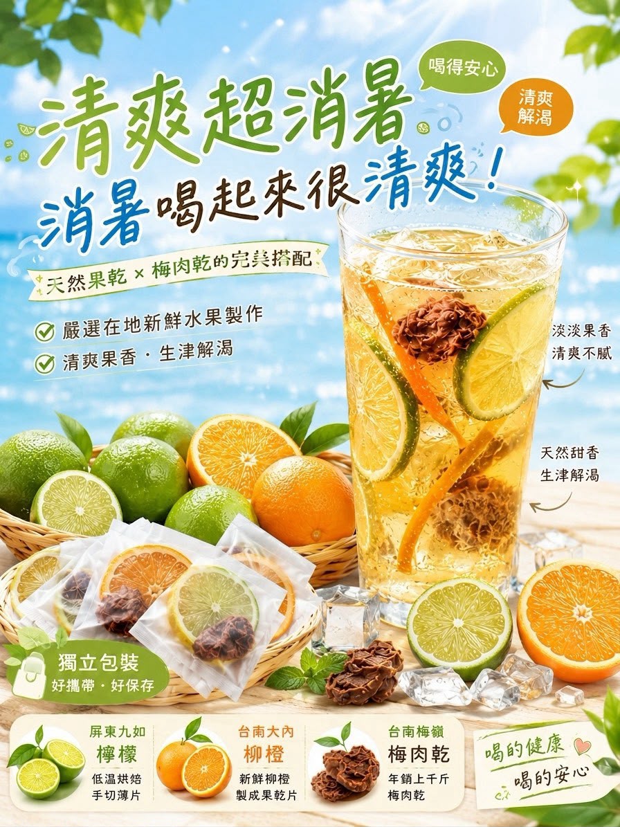 【預訂】台灣特選水果茶包 60g