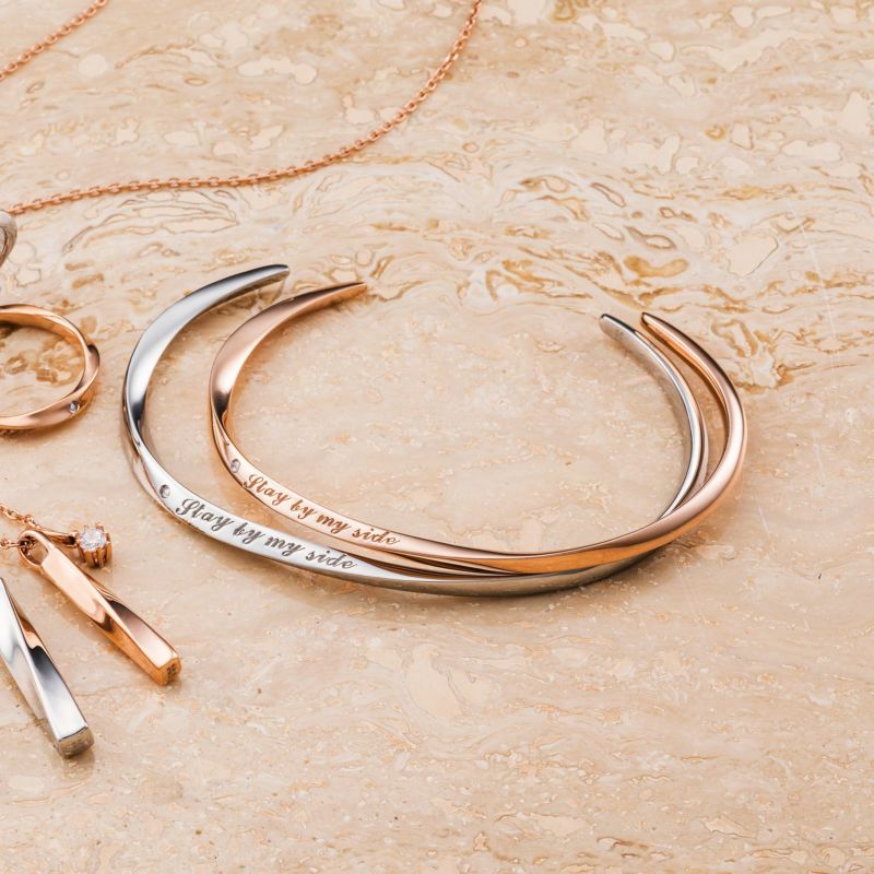 📦訂購 日本限定 White Clover stay by my side 手鐲 (一對)