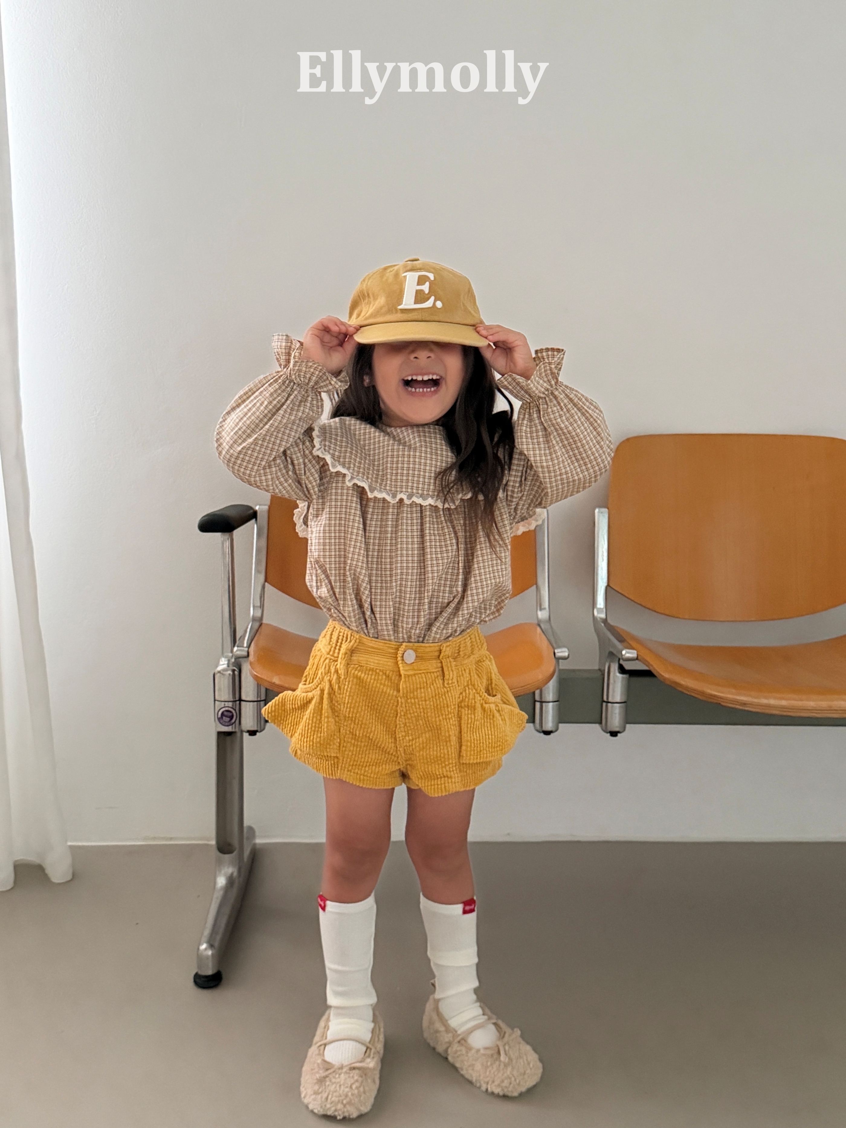 Ellymolly | Bibi Frill Corduroy Pants