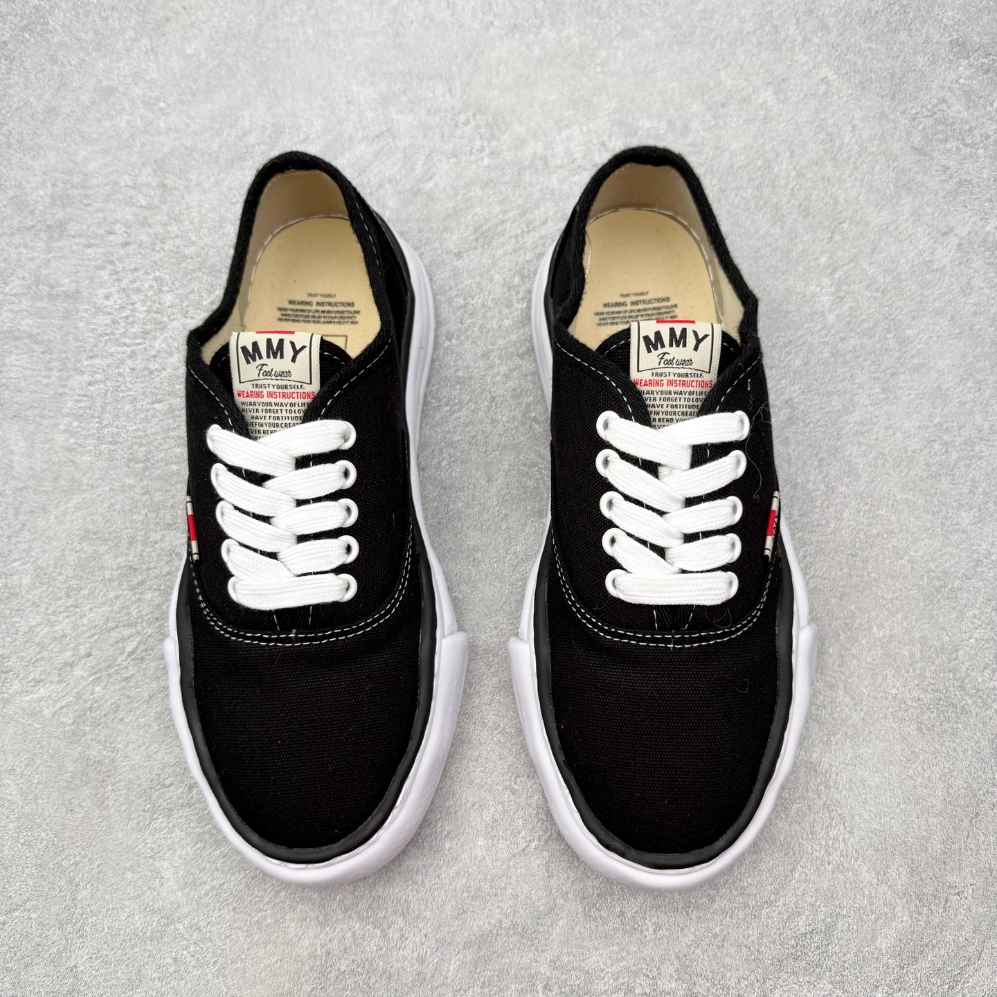 Maison Mihara Yasuhiro MMY "Baker" OG Sole Canvas Low-top Sneaker