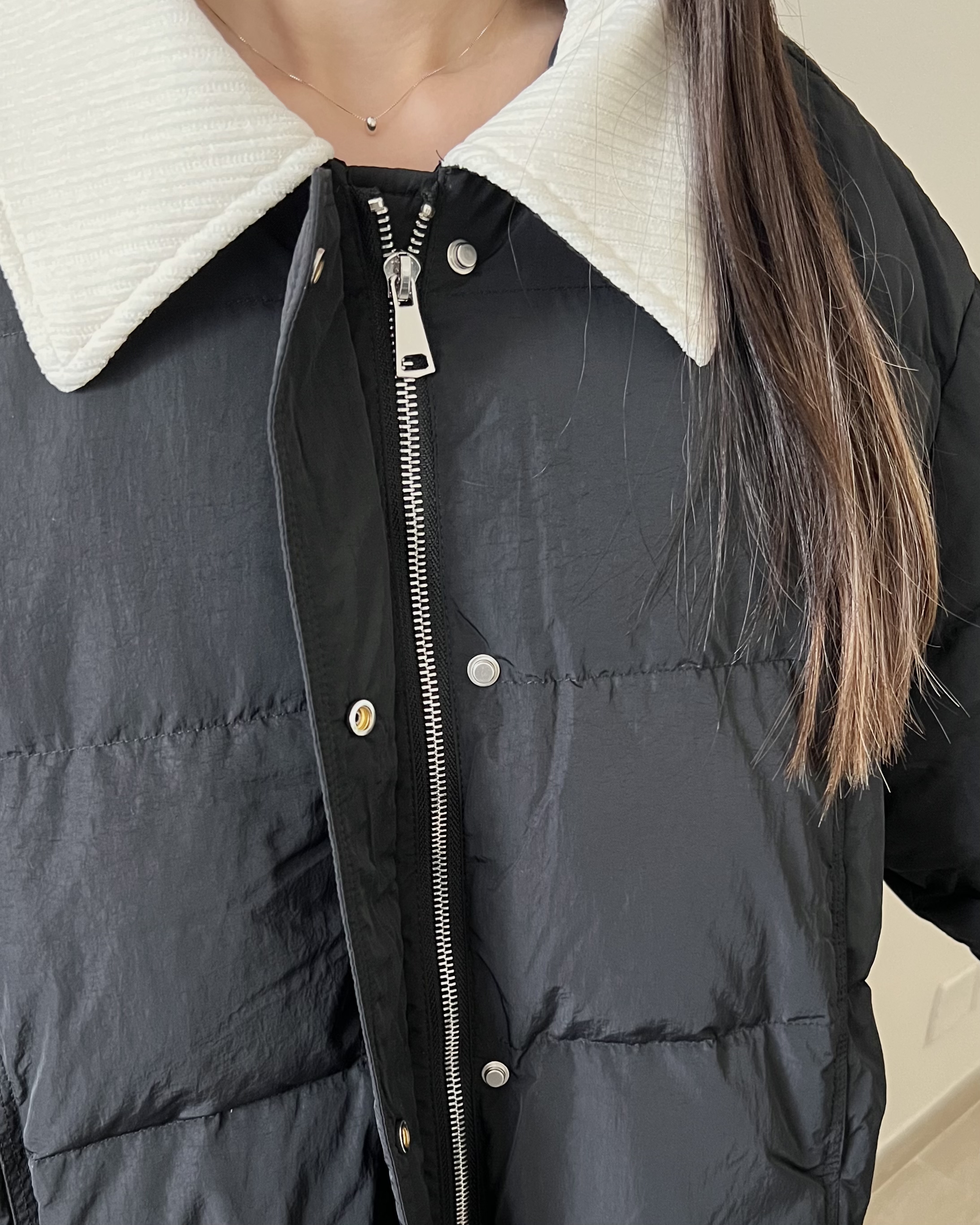 QQ雲朵燈芯絨反領外套 現貨