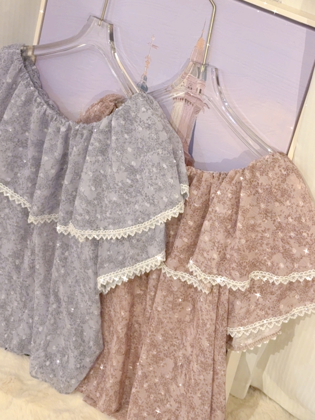 #HANNA-made# The Garden Muse 2Way Blouse 