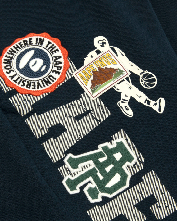 AAPE AAPEUNVS Embroidered Sweat Pants (D662XXR)