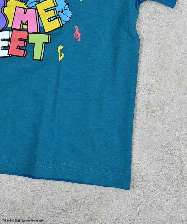 🇯🇵預訂 日本直送🇯🇵芝麻街三色人物印花短袖T恤