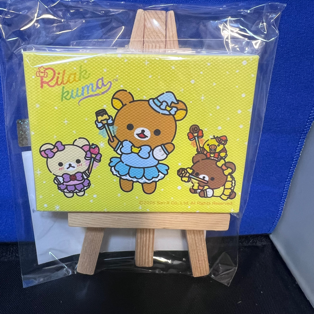 鬆弛熊銀座pop up店 迷你限定附小木架畫(全5款)