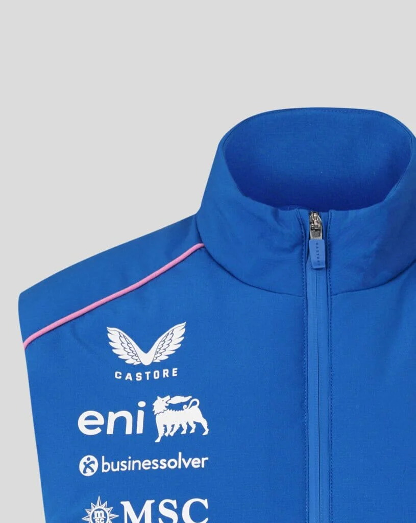 Castore F1 Alpine 車隊 2026 官方 Team 車隊背心 (Gilet) TU14473