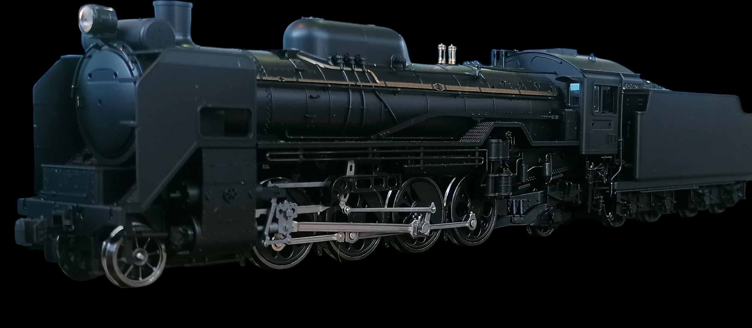 Kato HO D51 日本蒸汽機關車 DCC數碼連功能性頭尾燈