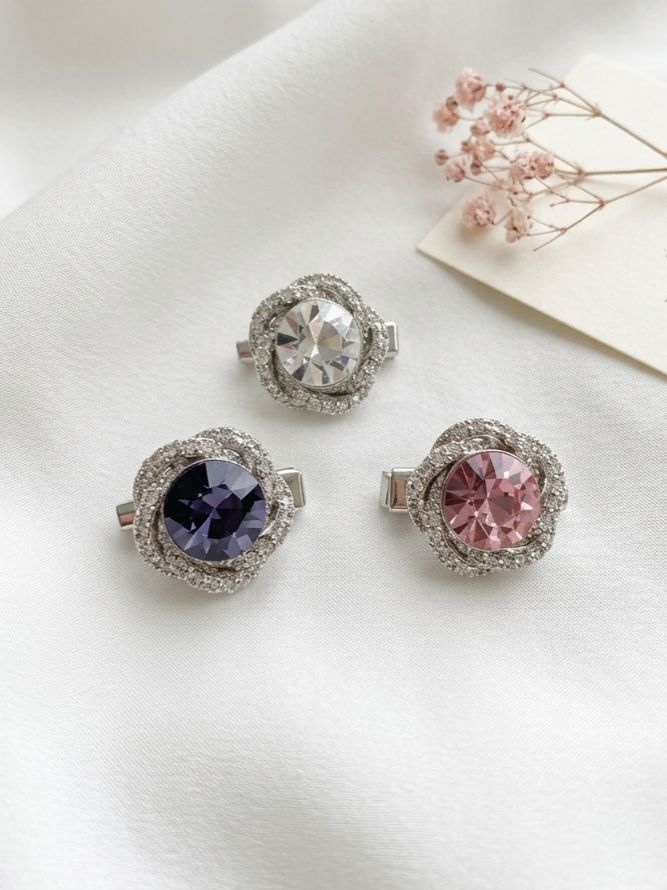 Swarovski Celestia Noir Small Brooch